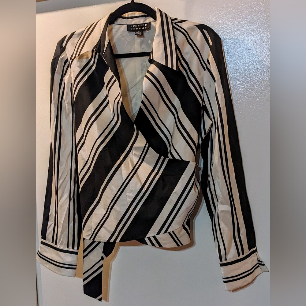 Vintage Spenser Jeremy Wrap Blazer-Like Piece - Size 14
